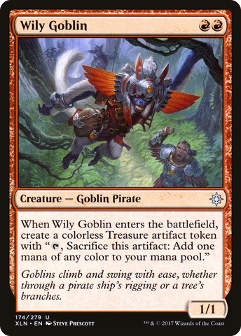 {C} Wily Goblin [Ixalan][XLN 174]