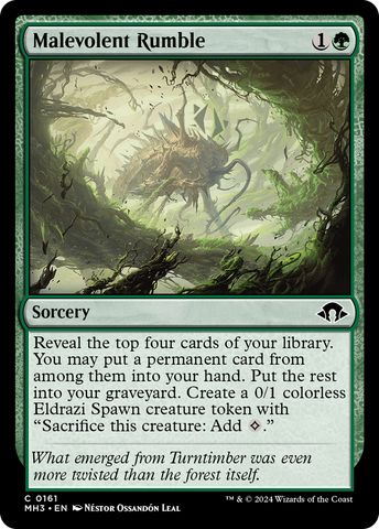 {C} Malevolent Rumble [Modern Horizons 3][MH3 161]