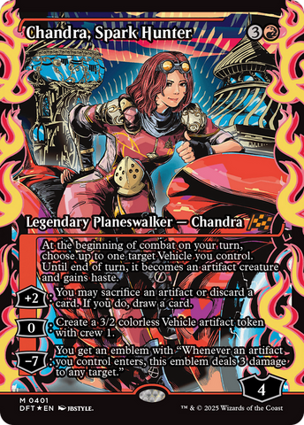 {@R} Chandra, Spark Hunter (Showcase) [Aetherdrift][DFT 401]