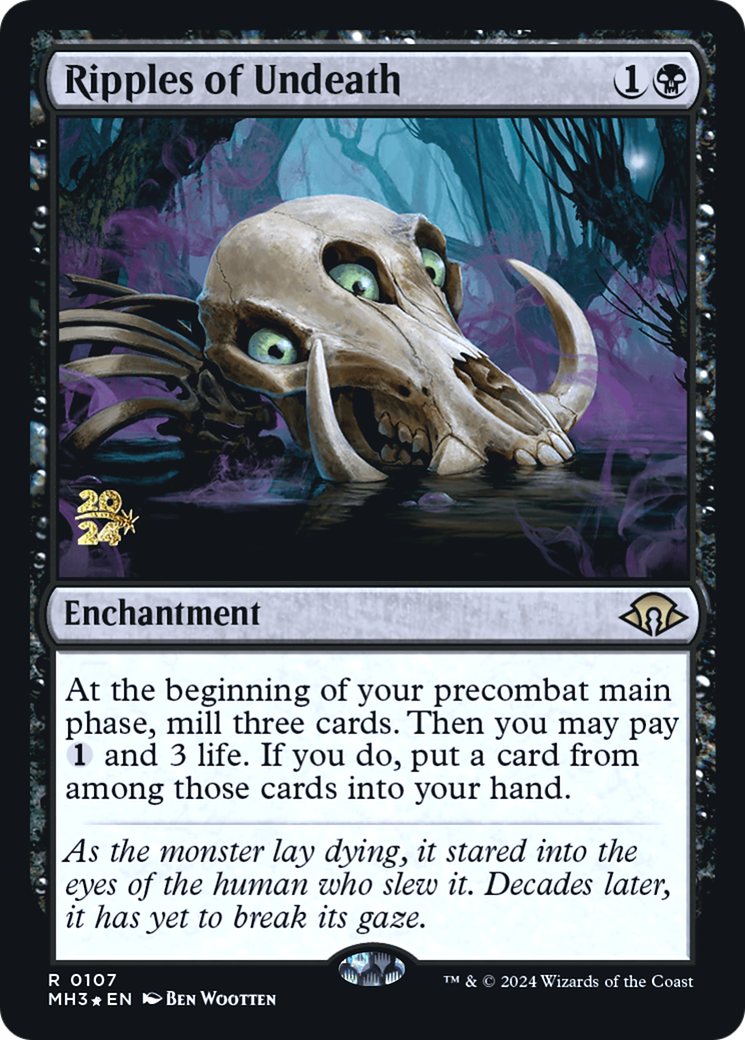 {R} Ripples of Undeath [Modern Horizons 3 Prerelese Promos][PR PMH3 107]