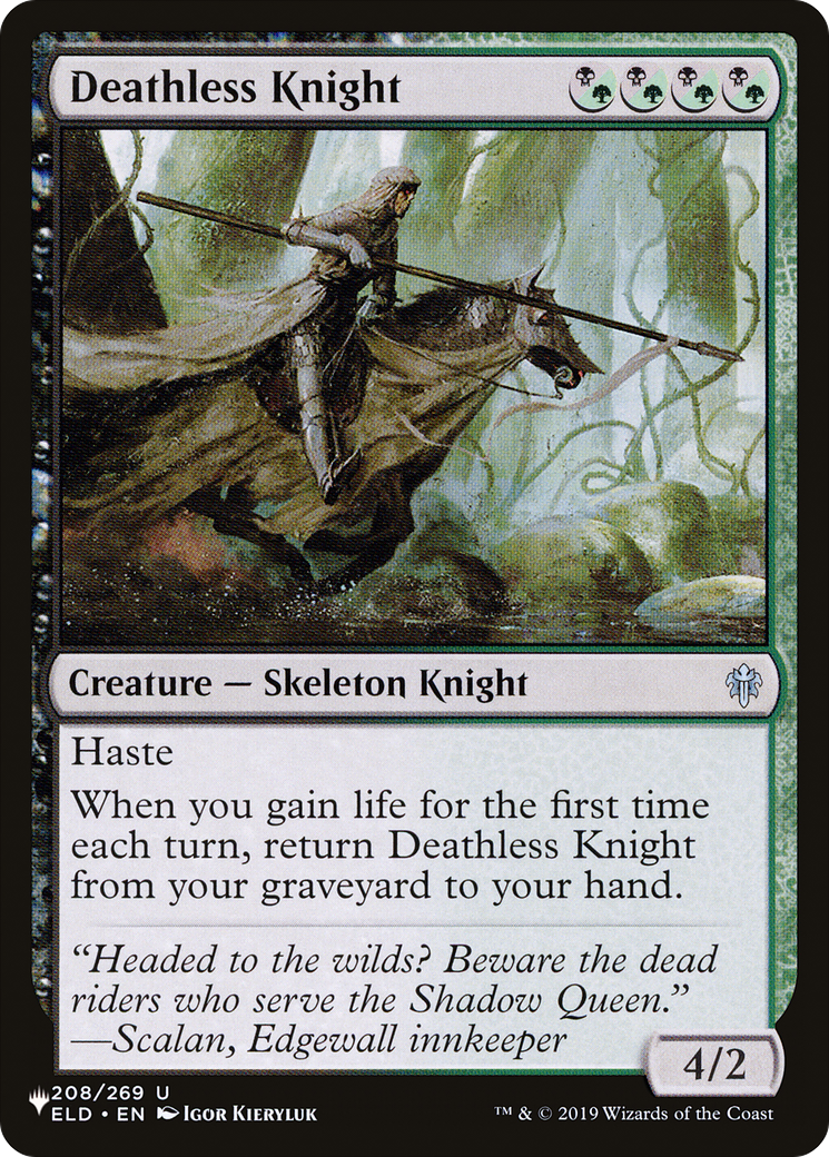 Deathless Knight [LIST ELD-208]