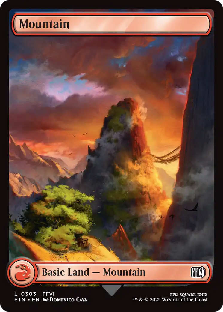 {@@FIN B} [FIN 303]Mountain (0303) [FINAL FANTASY]