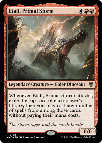{R} Etali, Primal Storm [Murders at Karlov Manor Commander][MKC 152]