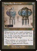 {R} Aetherflux Reservoir (Schematic) (Serial Numbered) [The Brothers' War Retro Artifacts][BRR 065]