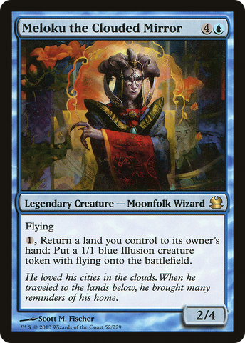 {R} Meloku the Clouded Mirror [Modern Masters][MMA 052]