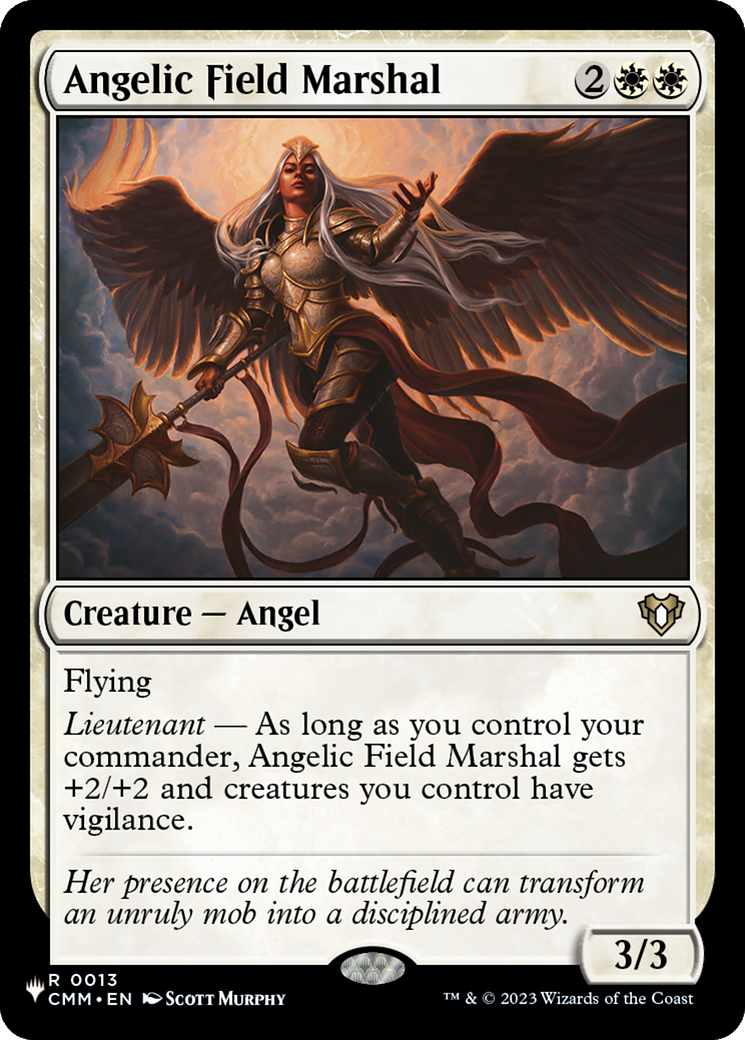 {R} Angelic Field Marshal [Secret Lair: Angels][LS CMM 013]