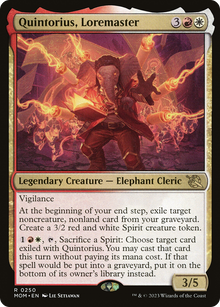 {R} Quintorius, Loremaster [March of the Machine][MOM 250]
