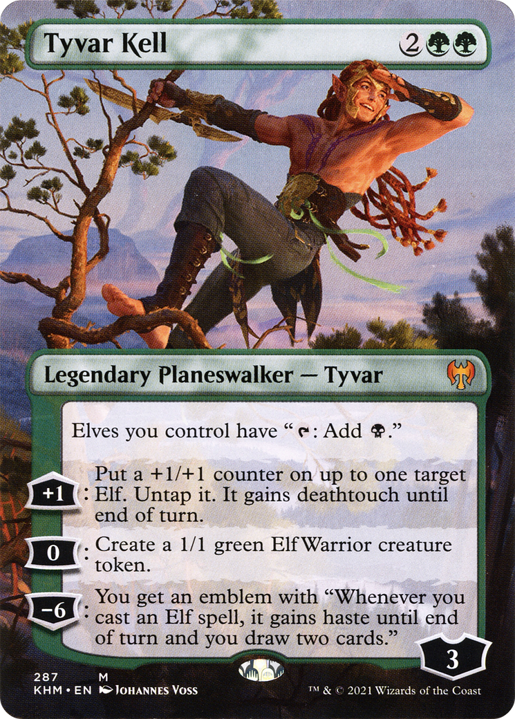 {R} Tyvar Kell (Borderless) [Kaldheim][KHM 287]