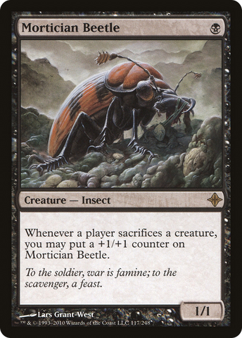 {R} Mortician Beetle [Rise of the Eldrazi][ROE 117]