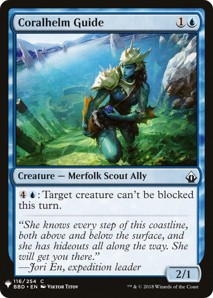 {C} Coralhelm Guide [Mystery Booster][LS BBD 116]