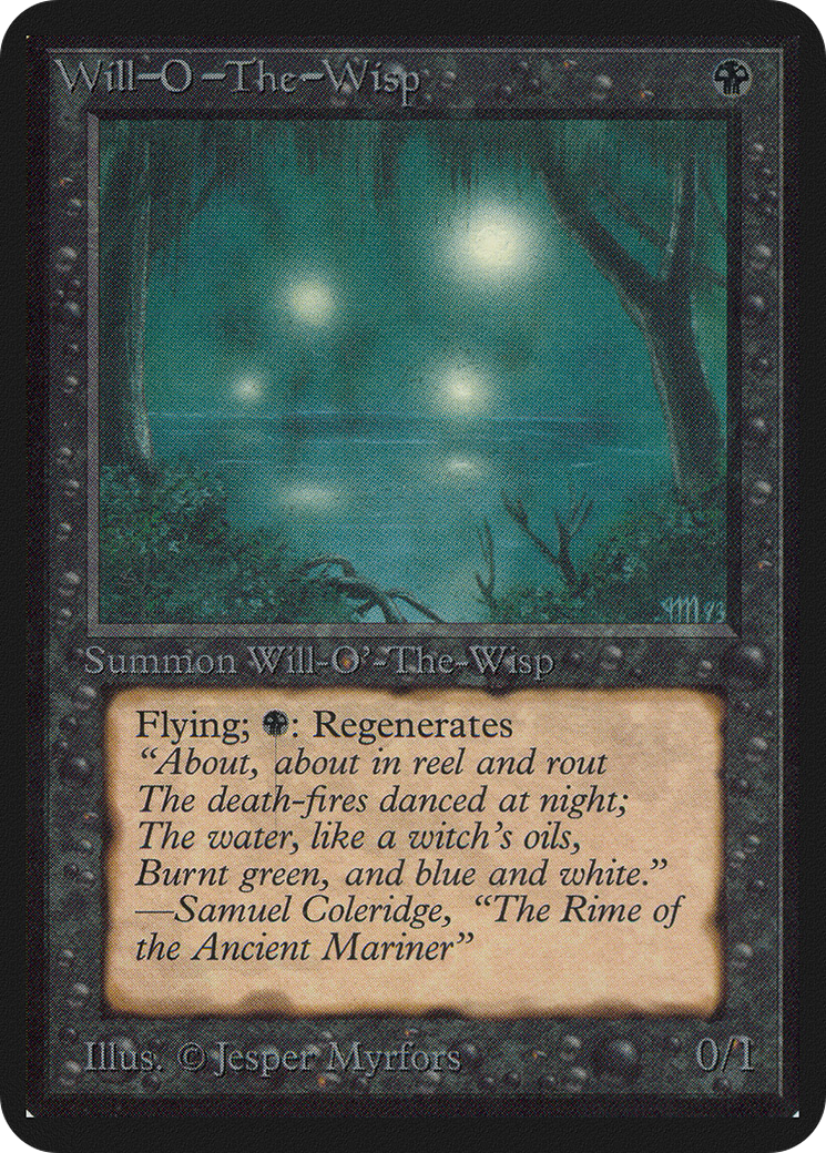 {R} Will-o'-the-Wisp [Alpha Edition][LEA 135]