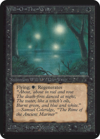 {R} Will-o'-the-Wisp [Alpha Edition][LEA 135]