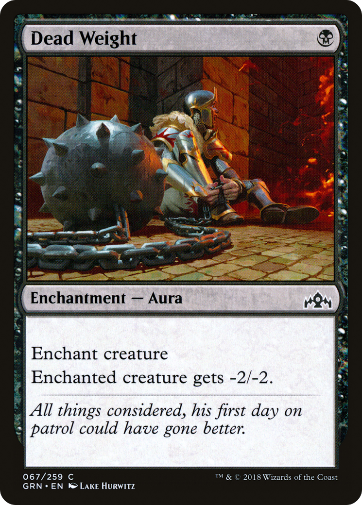 {C} Dead Weight [Guilds of Ravnica][GRN 067]