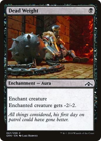 {C} Dead Weight [Guilds of Ravnica][GRN 067]