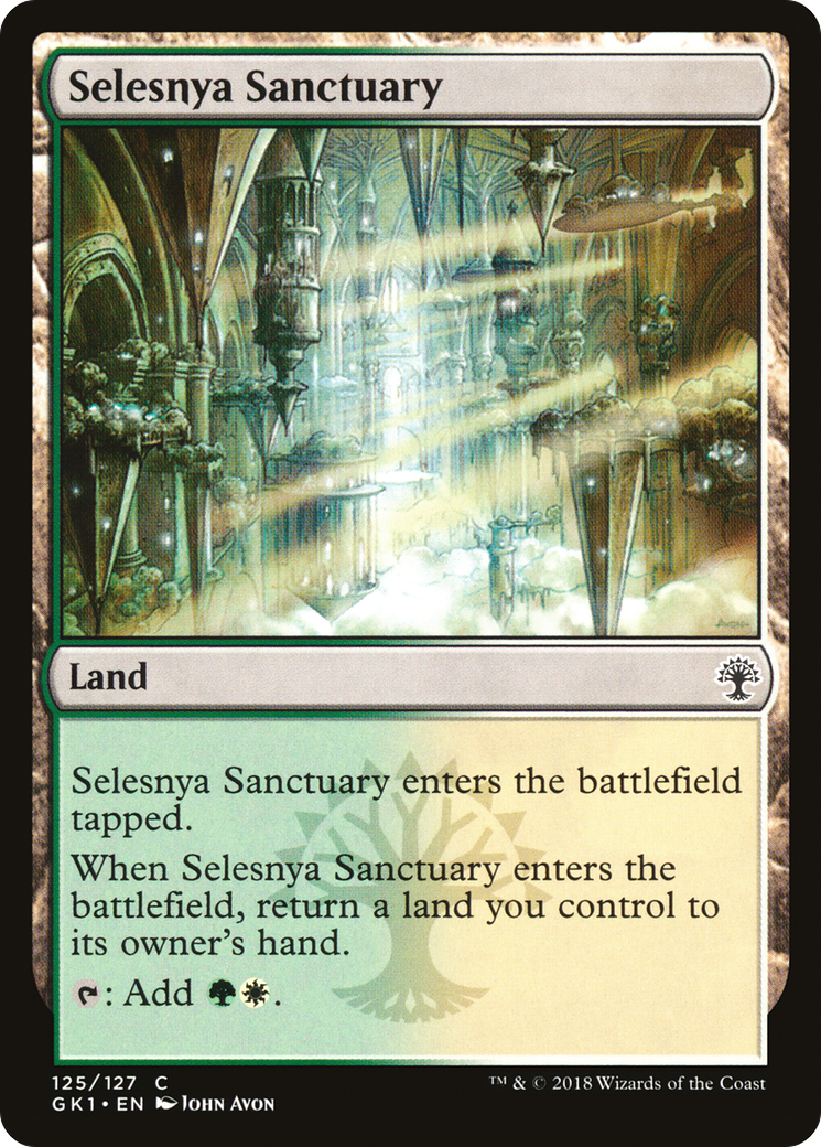 {C} Selesnya Sanctuary [Guilds of Ravnica Guild Kit][GK1 125]