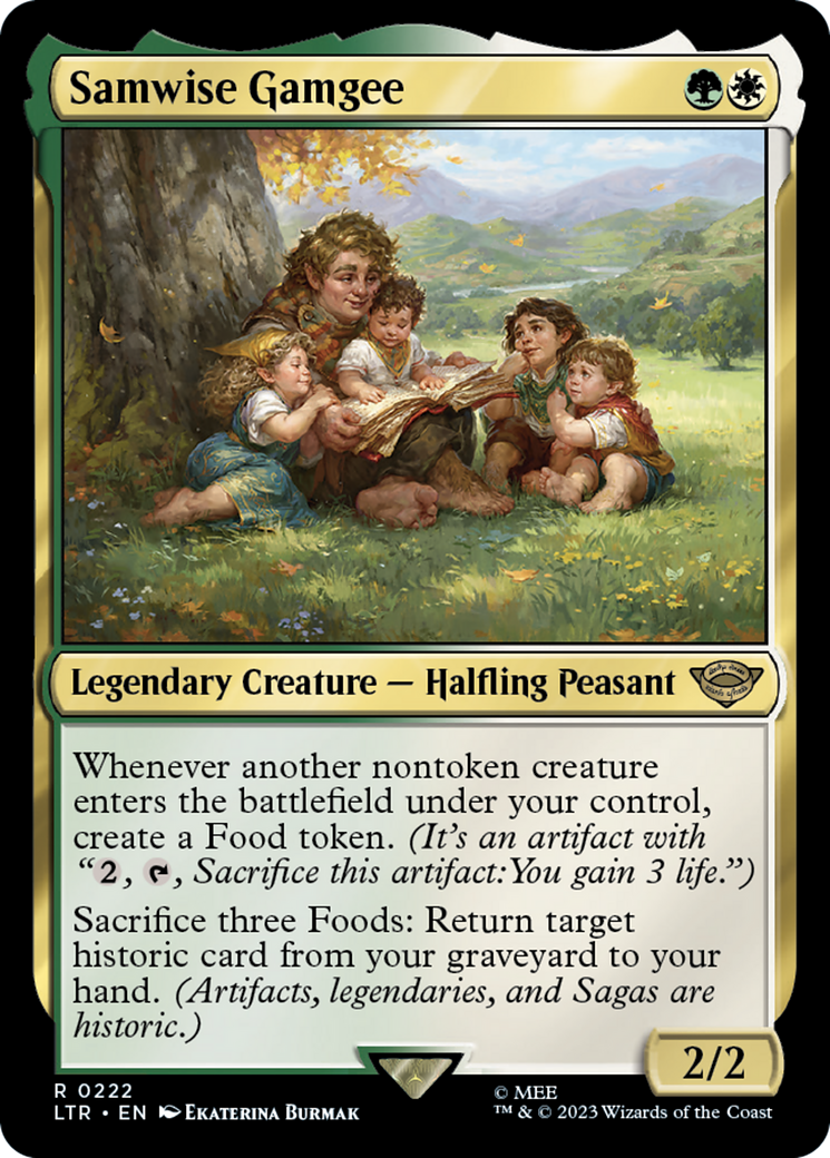 {R} Samwise Gamgee [The Lord of the Rings: Tales of Middle-Earth][LTR 222]