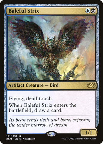 {R} Baleful Strix [Double Masters][2XM 191]