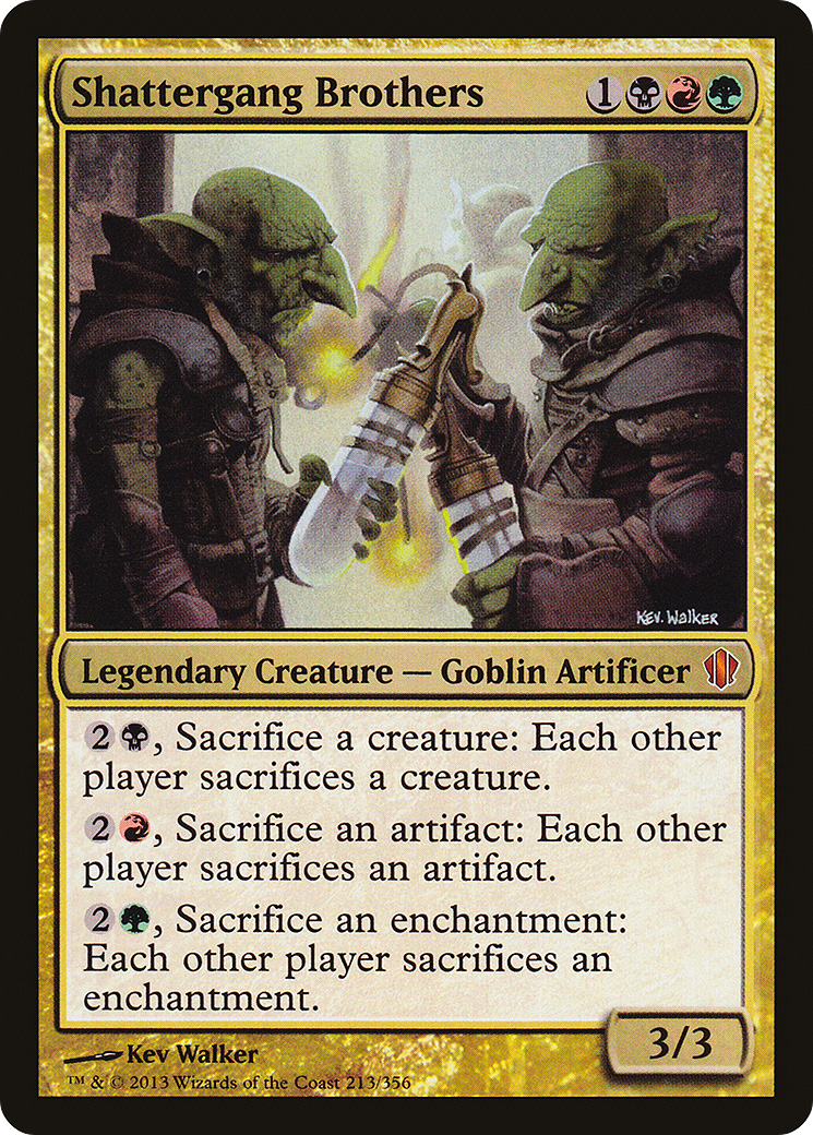 {R} Shattergang Brothers [Commander 2013][C13 213]