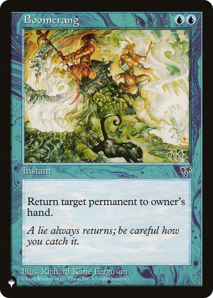 Boomerang [LIST ]
