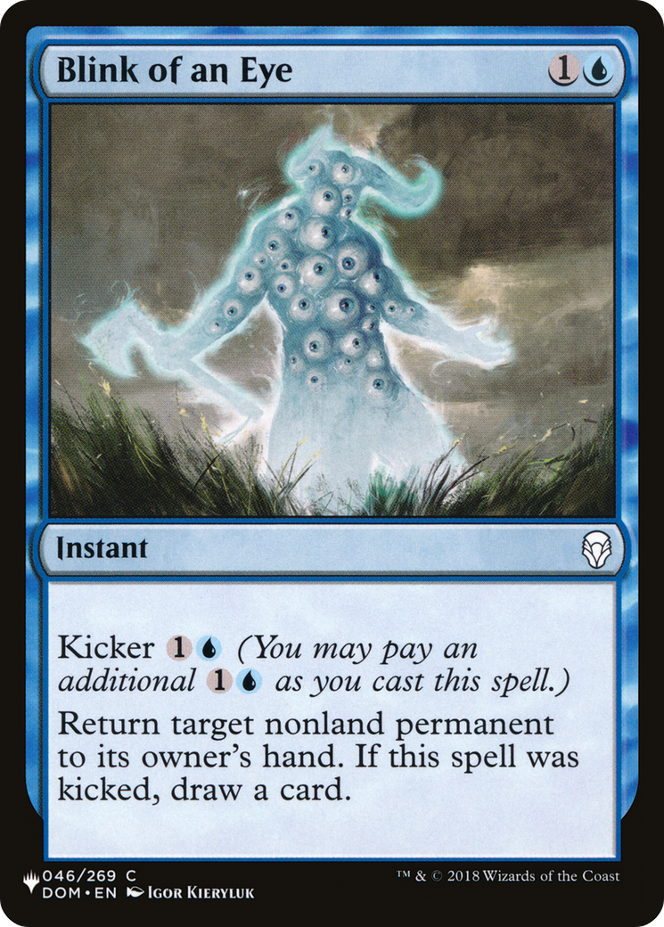 Blink of an Eye [LIST 046/269]