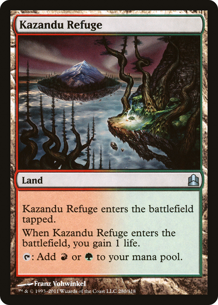 {C} Kazandu Refuge [Commander 2011][CMD 280]
