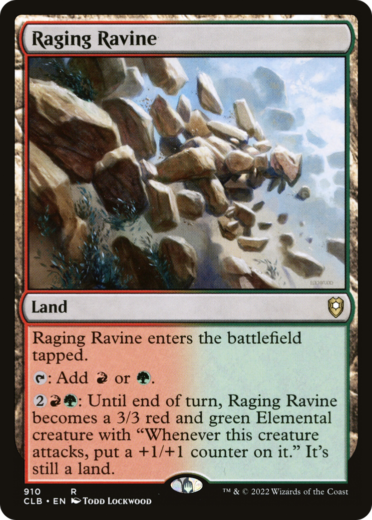 {R} Raging Ravine [Commander Legends: Battle for Baldur's Gate][CLB 910]