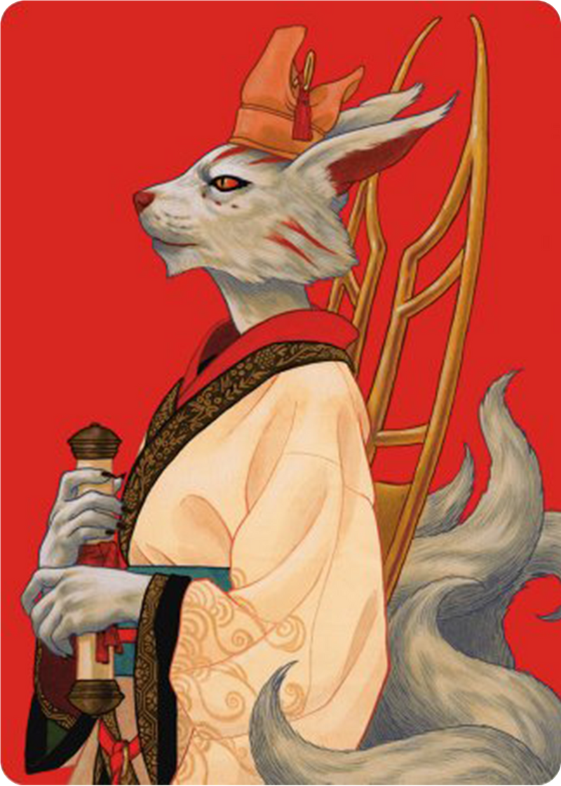 {A} Pearl-Ear, Imperial Advisor Art Card [Modern Horizons 3 Art Series][AMH3 045]