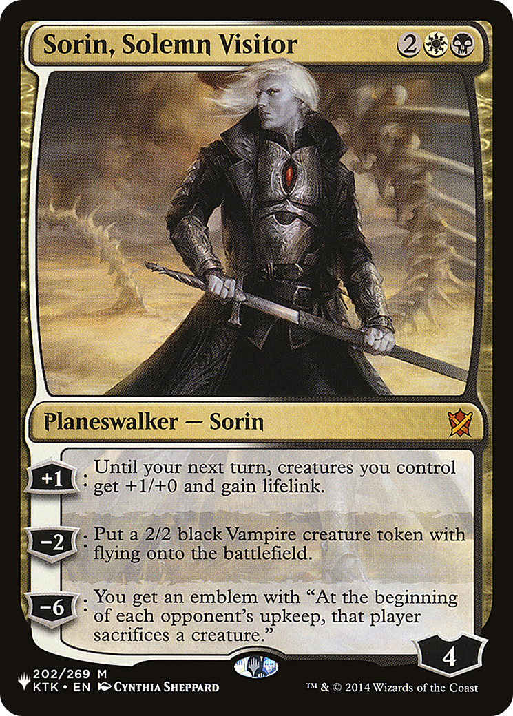 Sorin, Solemn Visitor [LIST 202/269]