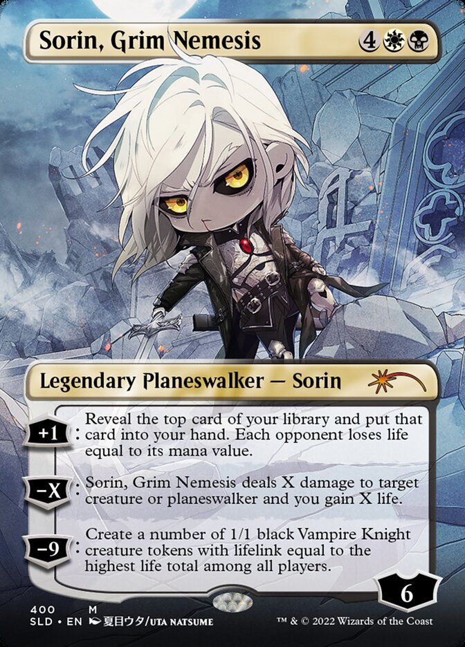 {R} Sorin, Grim Nemesis (Borderless) [Secret Lair Drop Series][SLD 400]
