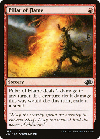 {C} Pillar of Flame [Jumpstart 2022][J22 579]