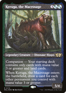 {R} Keruga, the Macrosage (Foil Etched) [Multiverse Legends][MUL 113]