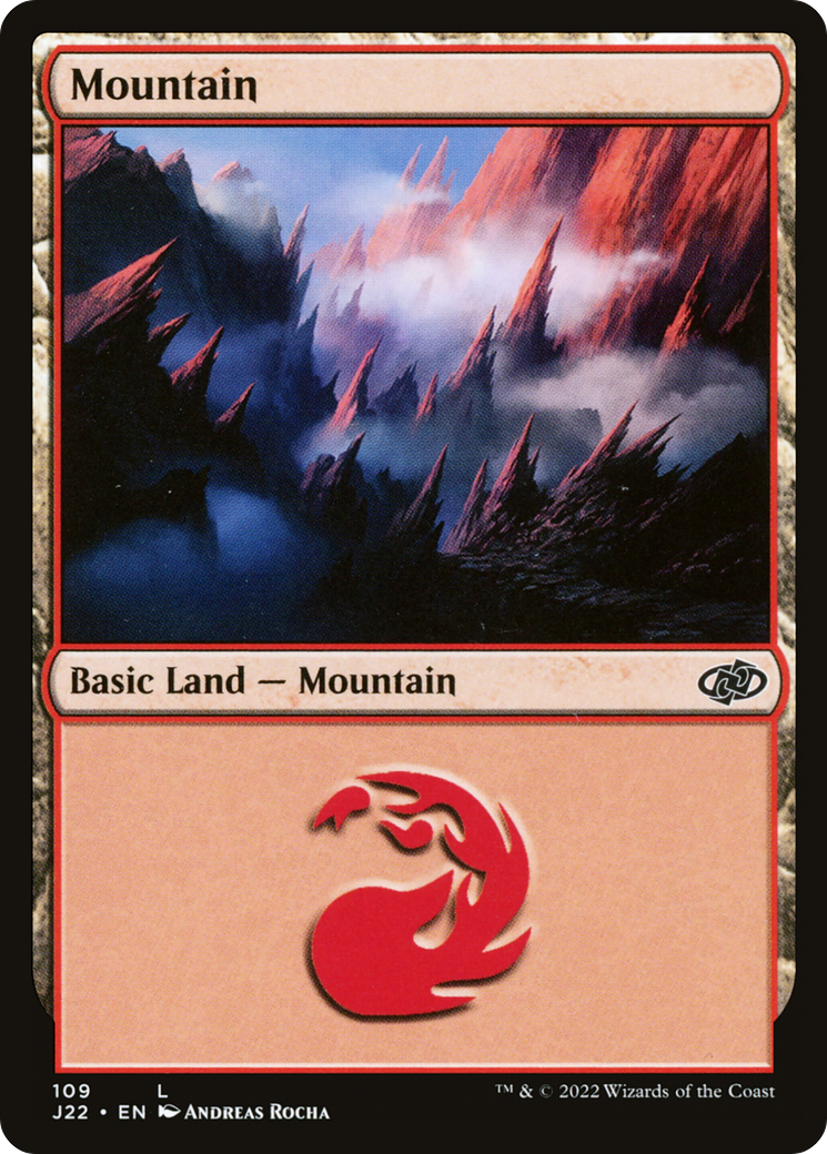 {B}[J22 109] Mountain (109) [Jumpstart 2022]
