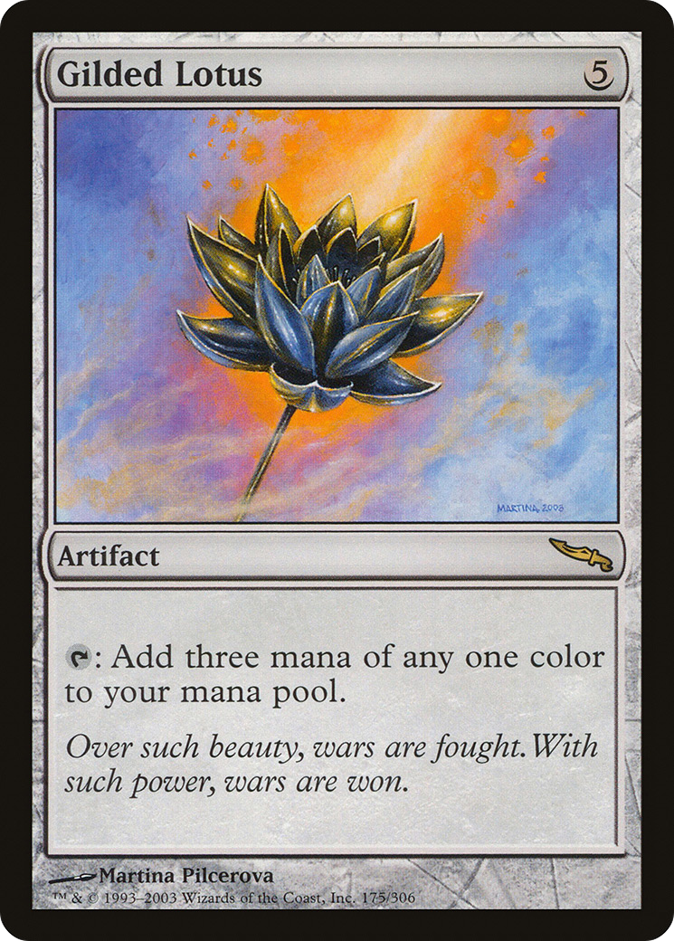 {R} Gilded Lotus [Mirrodin][MRD 175] - Misty Mountain Games