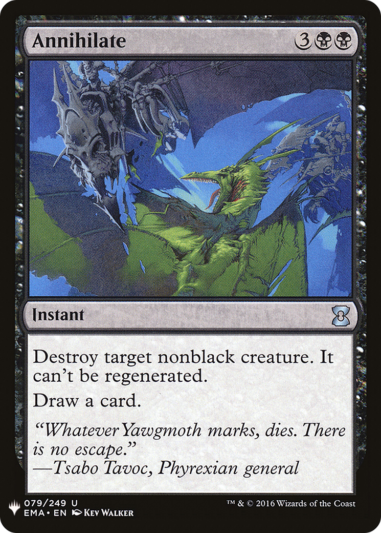 {C} Annihilate [Mystery Booster][LS EMA 079]