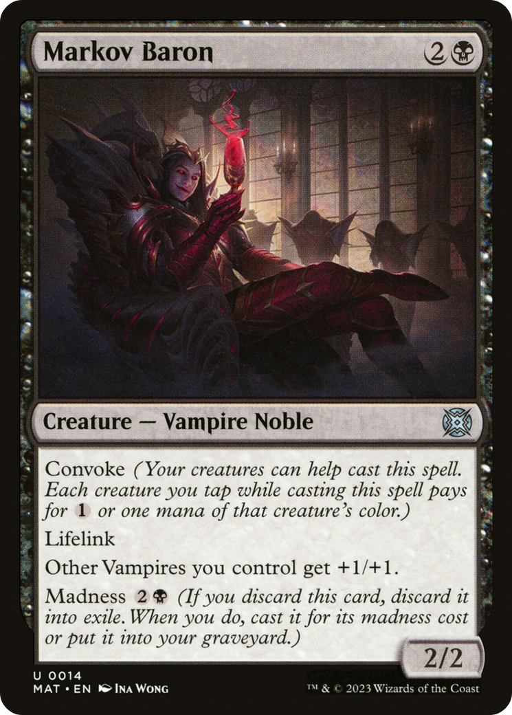 {C} Markov Baron [March of the Machine: The Aftermath][MAT 014]