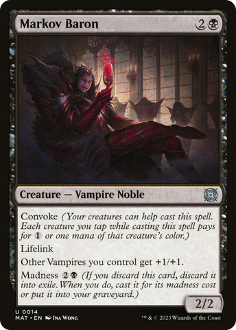 {C} Markov Baron [March of the Machine: The Aftermath][MAT 014]
