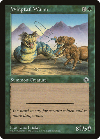 {C} Whiptail Wurm [Portal][POR 192]