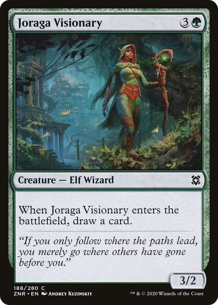 {C} Joraga Visionary [Zendikar Rising][ZNR 188]