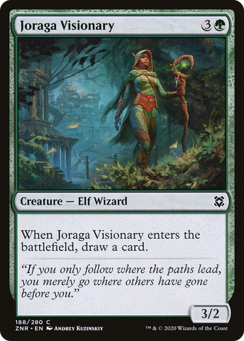 {C} Joraga Visionary [Zendikar Rising][ZNR 188]