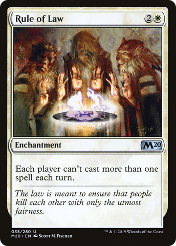 {C} Rule of Law [Core Set 2020][M20 035]