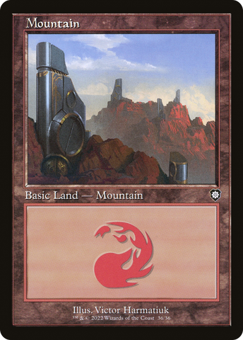 {B}[BRC 036] Mountain (036) (Retro) [The Brothers' War Commander]