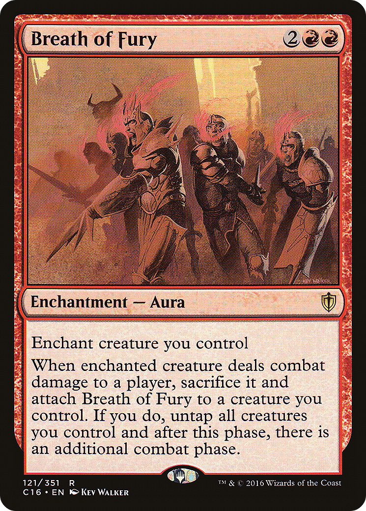 {R} Breath of Fury [Commander 2016][C16 121]