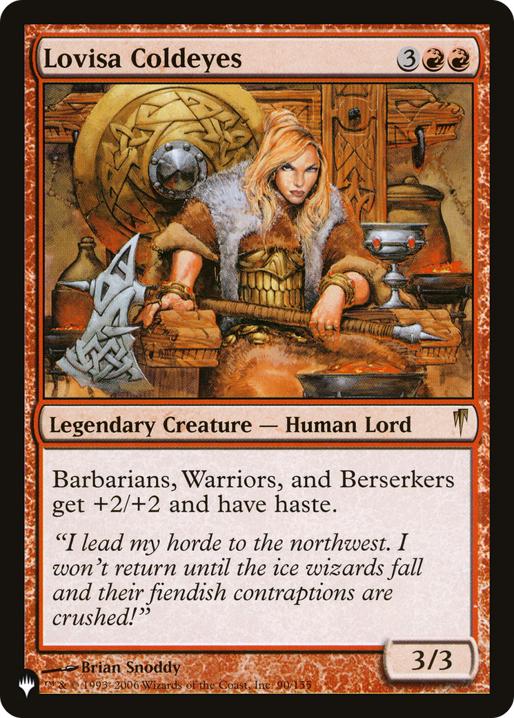 Lovisa Coldeyes [LIST 90/155]
