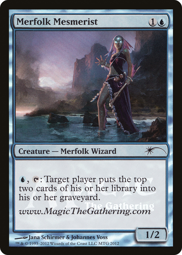{R} Merfolk Mesmerist (Convention) [URL/Convention Promos][PA URL 004] - Misty Mountain Games