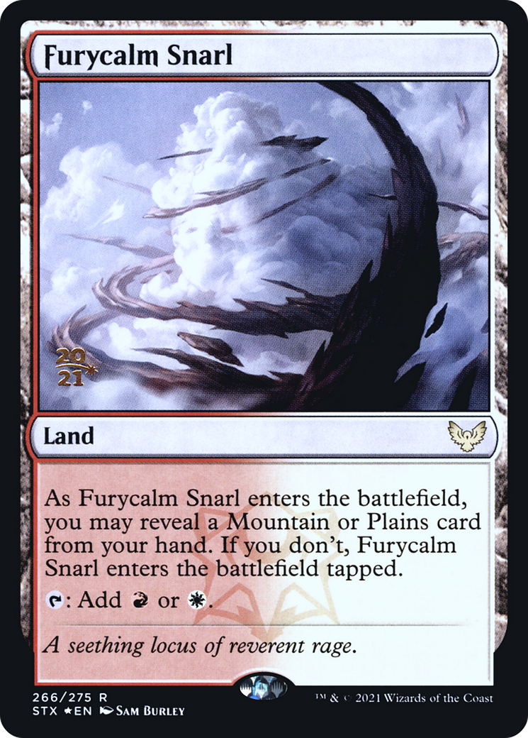 {R} Furycalm Snarl [Strixhaven: School of Mages Prerelease Promos][PR STX 266]