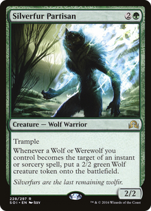 {R} Silverfur Partisan [Shadows over Innistrad][SOI 228] - Misty Mountain Games