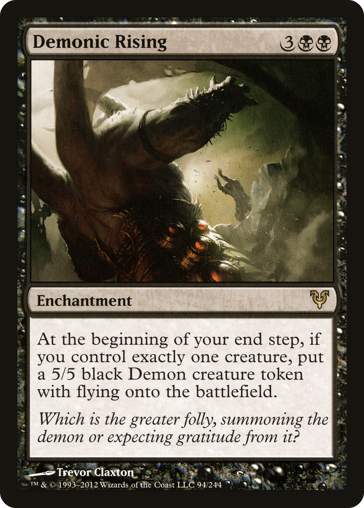 {R} Demonic Rising [Avacyn Restored][AVR 094]