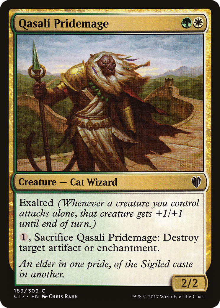 {C} Qasali Pridemage [Commander 2017][C17 189]