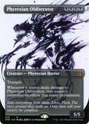 {R} Phyrexian Obliterator (Borderless Ichor) [Phyrexia: All Will Be One][ONE 308]