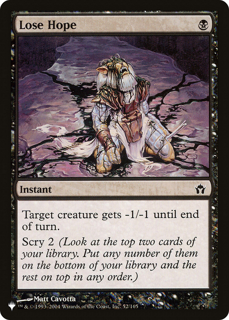 Lose Hope [LIST 5DN-52]